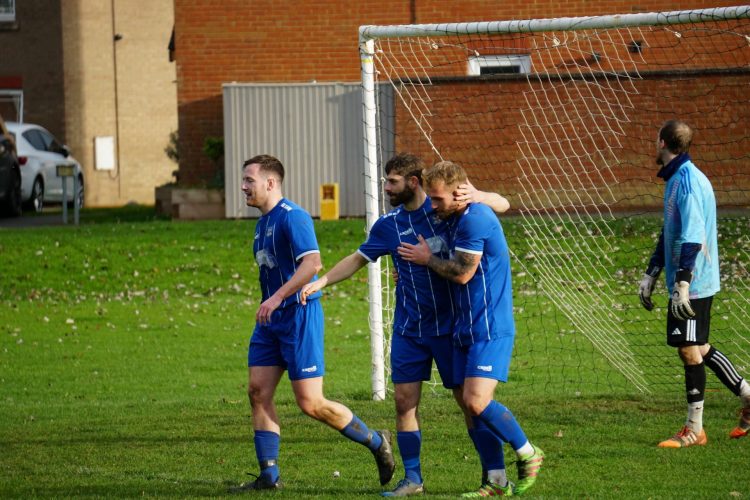 Ruston's put the game to bed through Haydn Havard (Pictured far right)